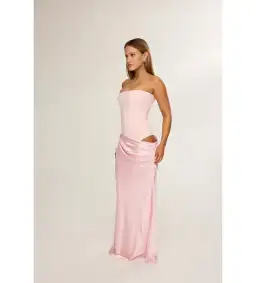 HNTR the label Huxley Gown Baby Pink Size AU 8 for rent on The Volte - image 2