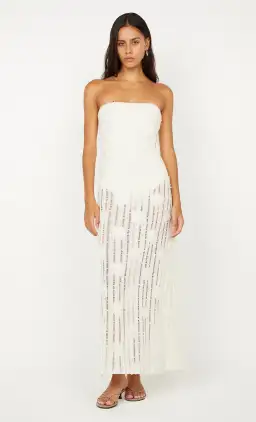 Bec and Bridge Amelie Strapless Dress in Ivory Size 6 for rent on The Volte - image 1