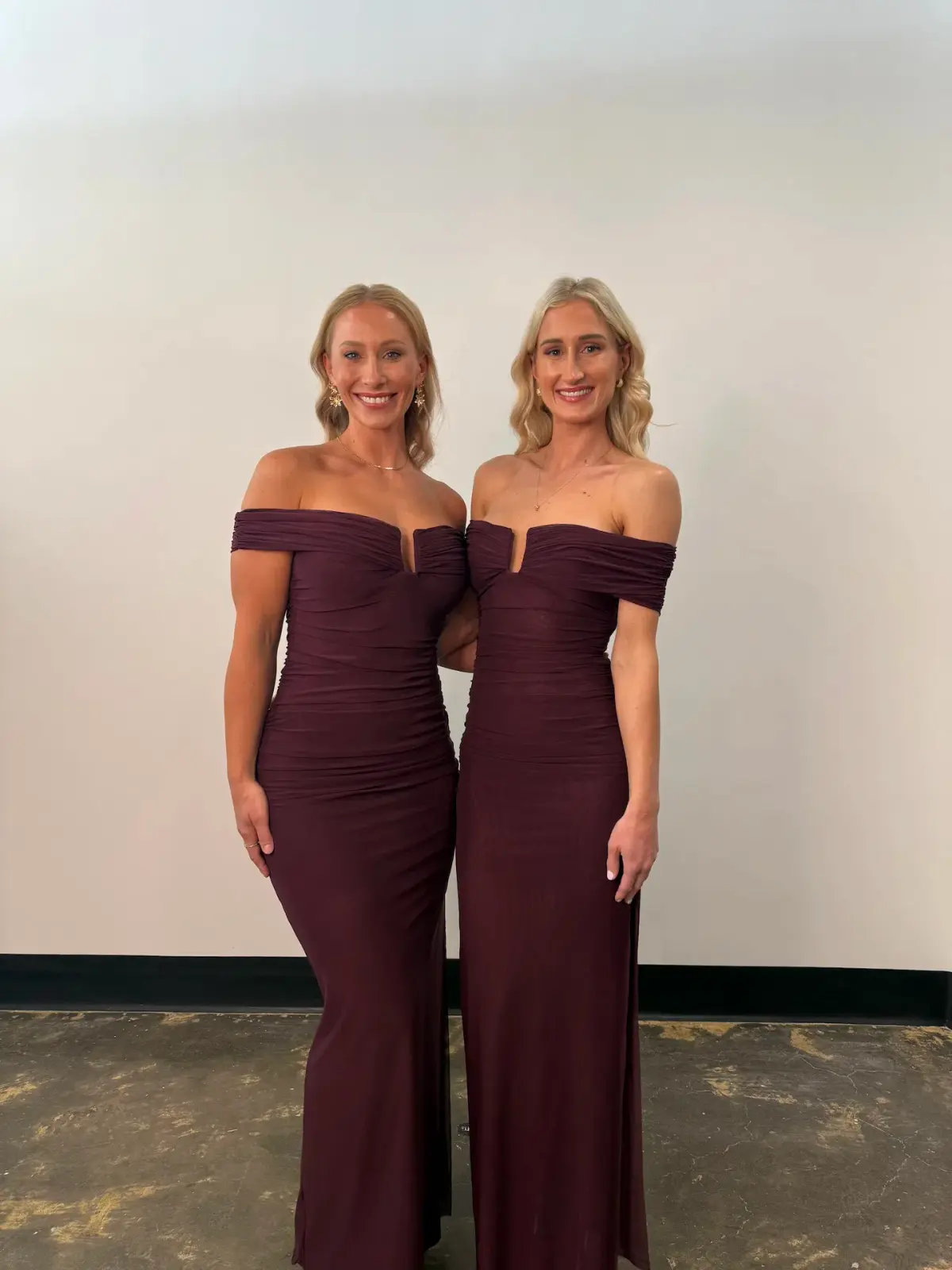 Bec & Bridge Poppy Gathered Maxi Plum Size 8 - Image 1