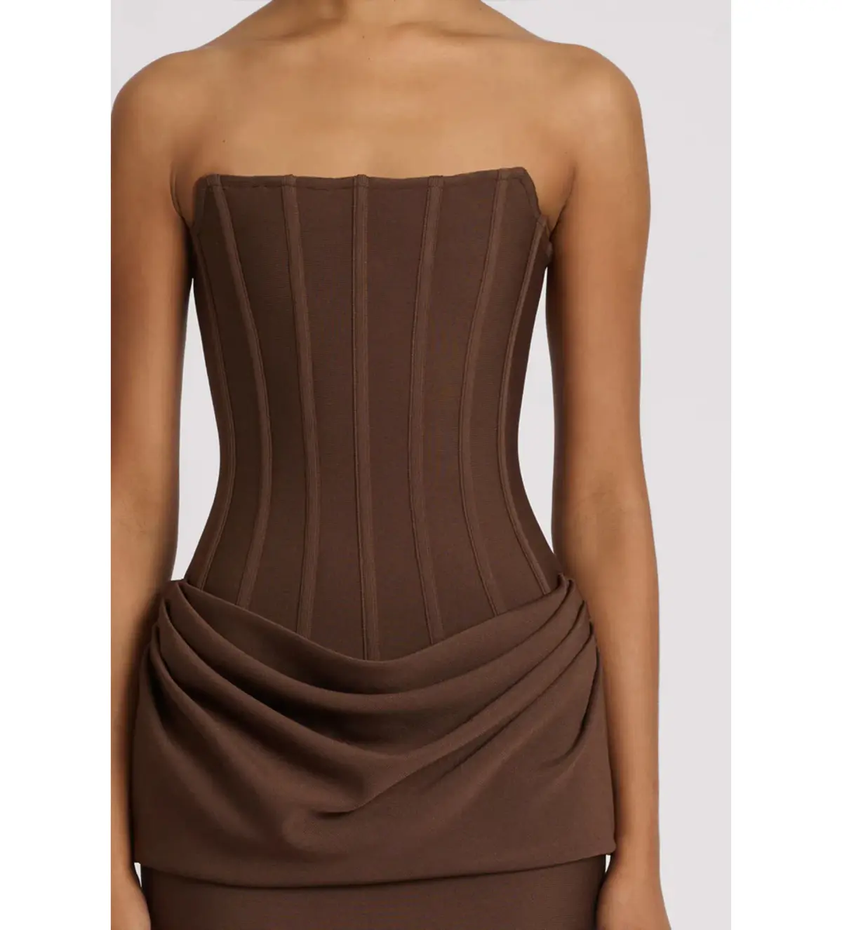 Eliya the Label Hilda Gown Brown Size L/12 - Image 2