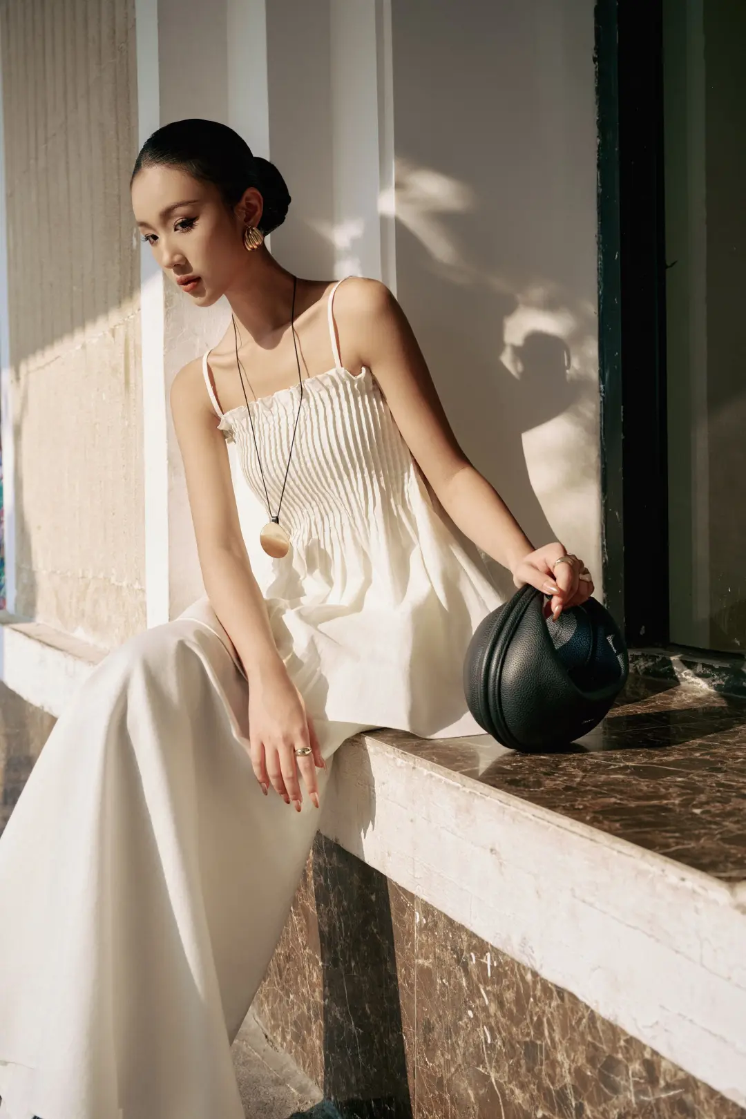 Pfeiffer Ramos Long Sleeve Top White Size 10 for rent on The Volte - main image