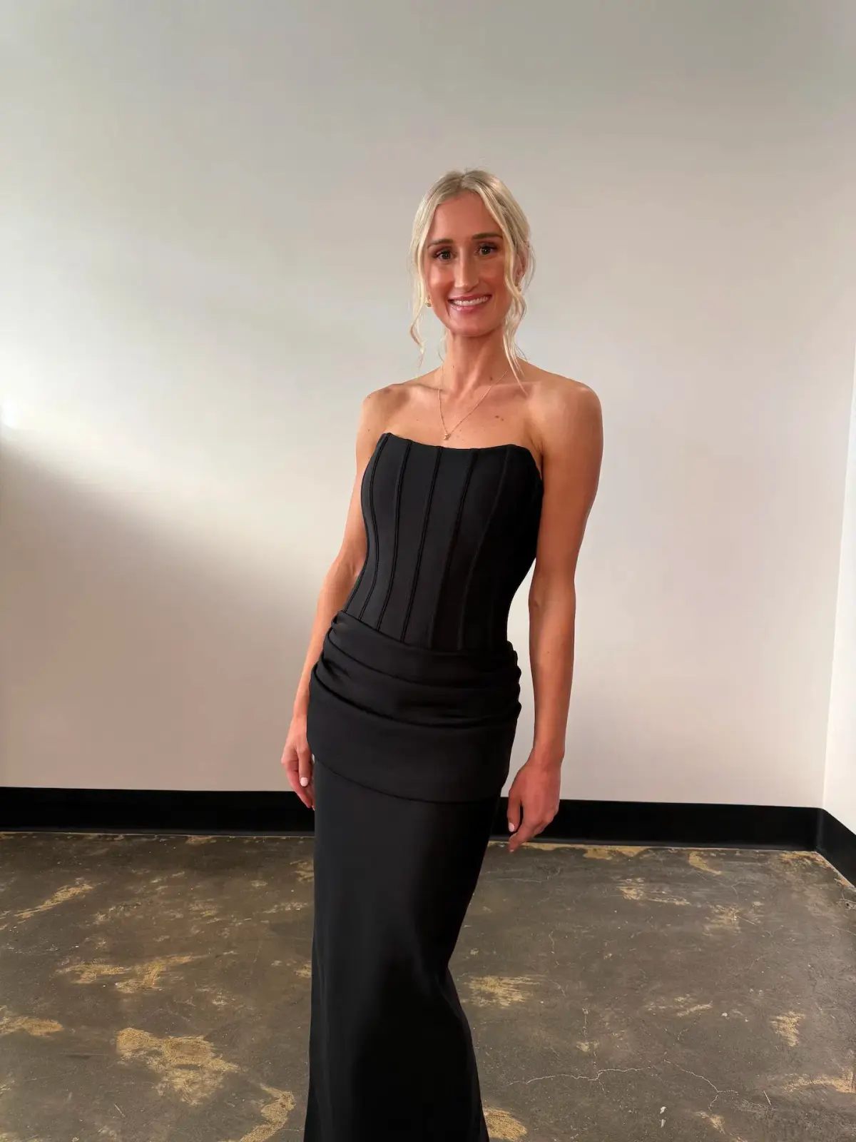 Eliya The Label Hilda Gown in Black Size 8 - Image 1