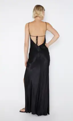 Bec & Bridge Ren Split Maxi Dress Black Size S / 8 for rent on The Volte - image 3