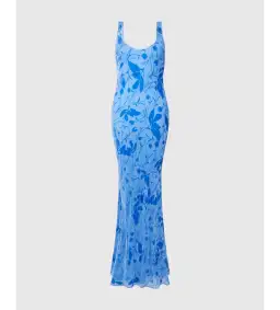 Rat and Boa Inez Maxi in Blue Size XL / AU 14 for rent on The Volte - image 5