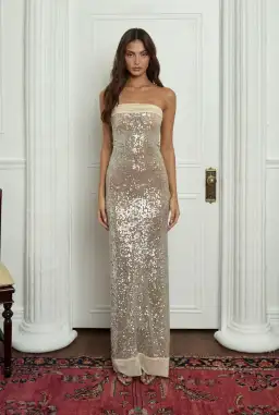 Fait Par Foutch Elizabeth Dress Diamond Size S / AU 8 for rent on The Volte - image 2