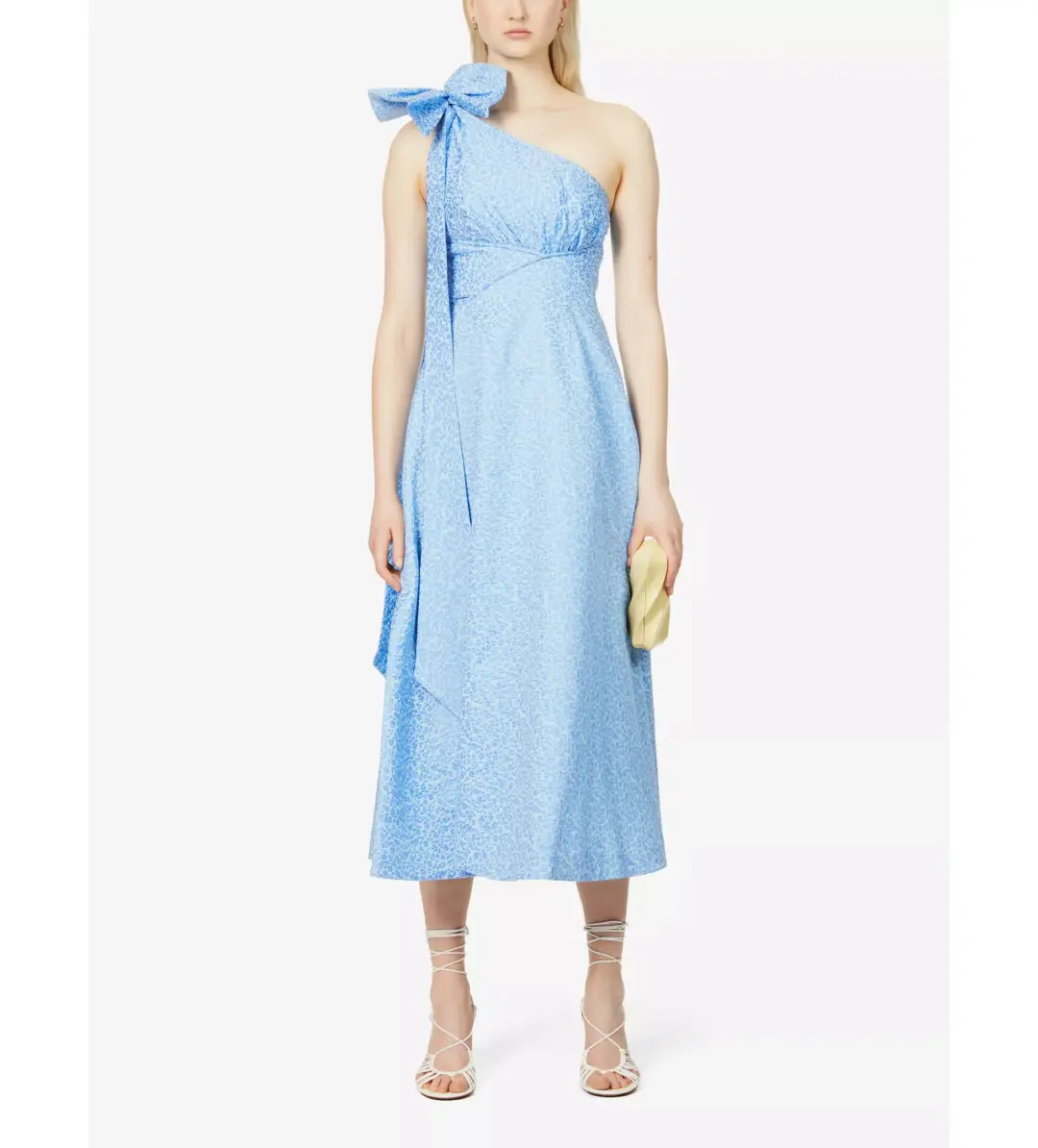 Rachel Gilbert Malea Emiliano Gown in Blue Size AU 12 for rent on The Volte - main image