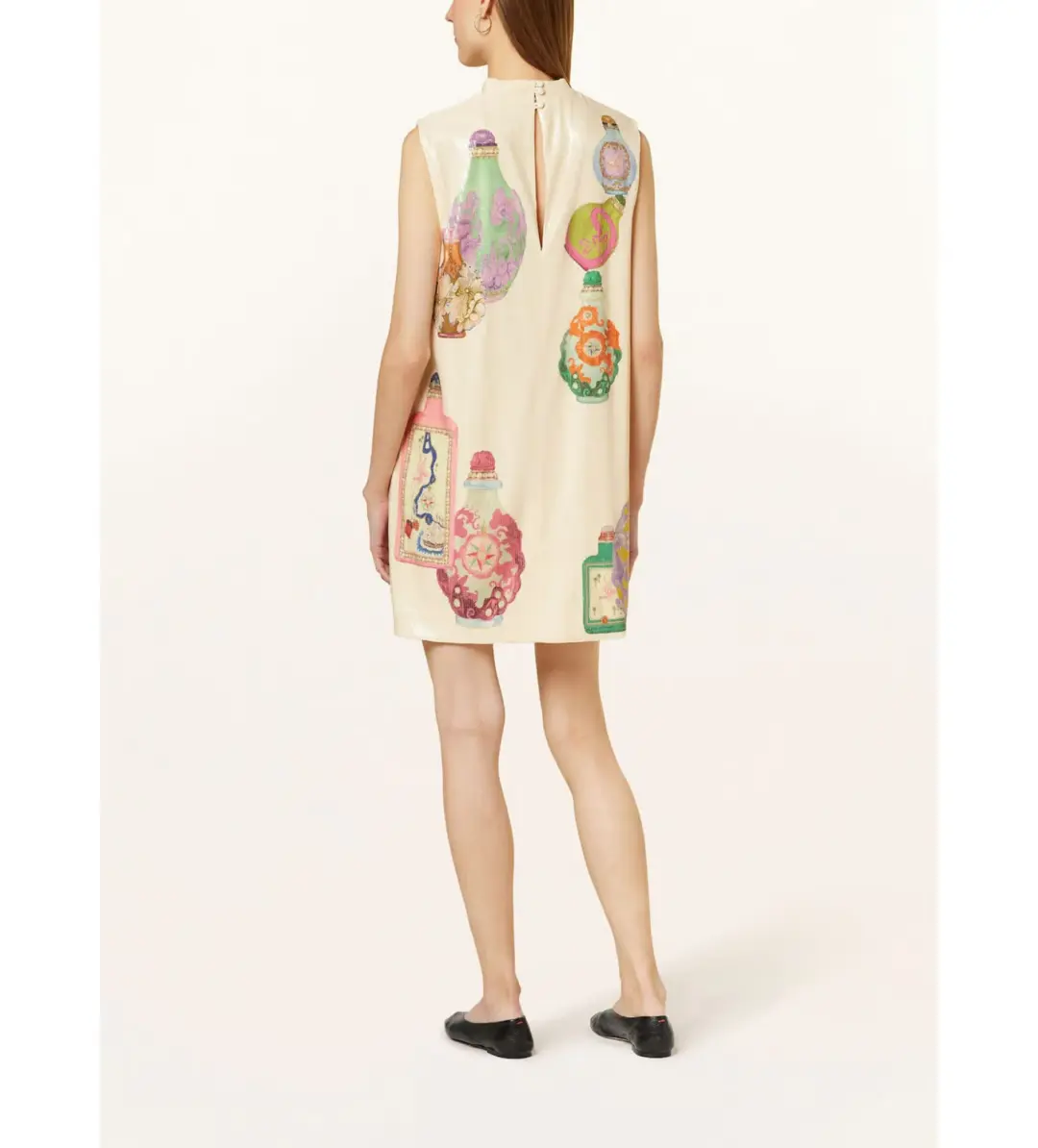 Alemais Chesca Mini Dress in Print Size AU 10 for rent on The Volte - main image