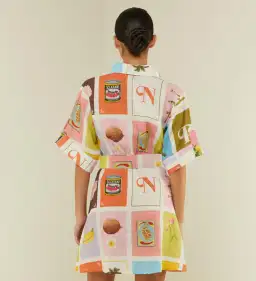 Palm Noosa Camellia Dress Multi Size 10 for rent on The Volte - image 2