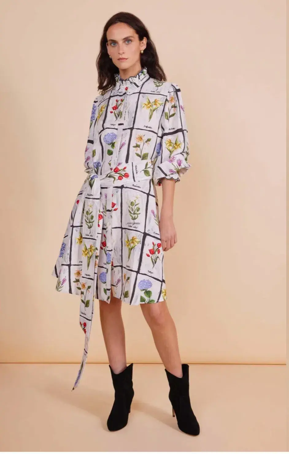 Binny Wear Easter Lilies Dress Mini Size AU 8 for rent on The Volte - main image