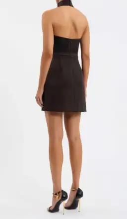 Rebecca Vallance Saskia Bow Mini Chocolate Size AU 6 for rent on The Volte - image 2