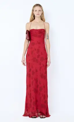 Bec & Bridge Ruby Slip Maxi Dress in Cherry Floral Size 6