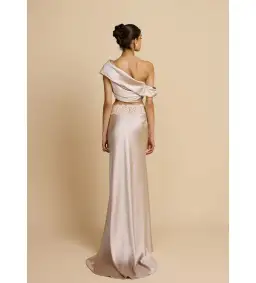 Arcina Ori Anaya Top and Maxi Skirt Set Oyster Size S AU 8 for rent on The Volte - image 5