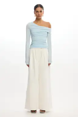 Significant Other Lex Long Sleeve Top Blue Size 8 for rent on The Volte - image 1