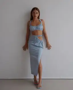 Natalie Rolt Addison Set Blue Size 6 for rent on The Volte - image 1