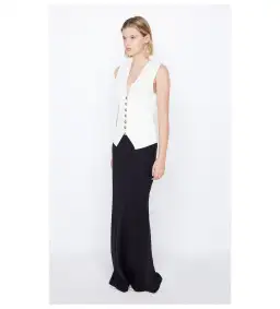Bec & Bridge Lorah Knit Vest in White Size 8/S for rent on The Volte - image 3