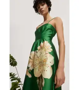 Alemais Sage Midi Dress Green Size AU 10 for rent on The Volte - image 5