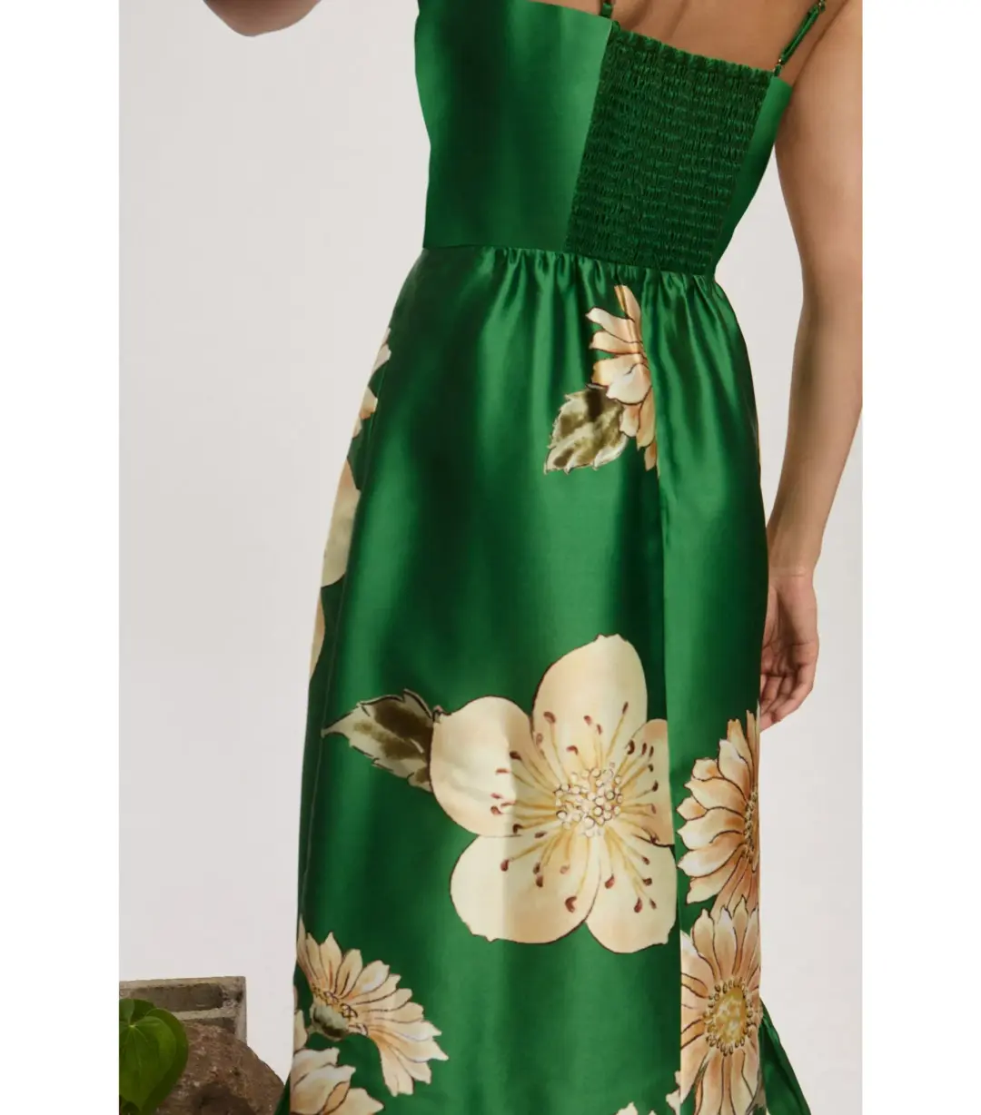 Alemais Sage Midi Dress Green Size AU 10 for rent on The Volte - main image
