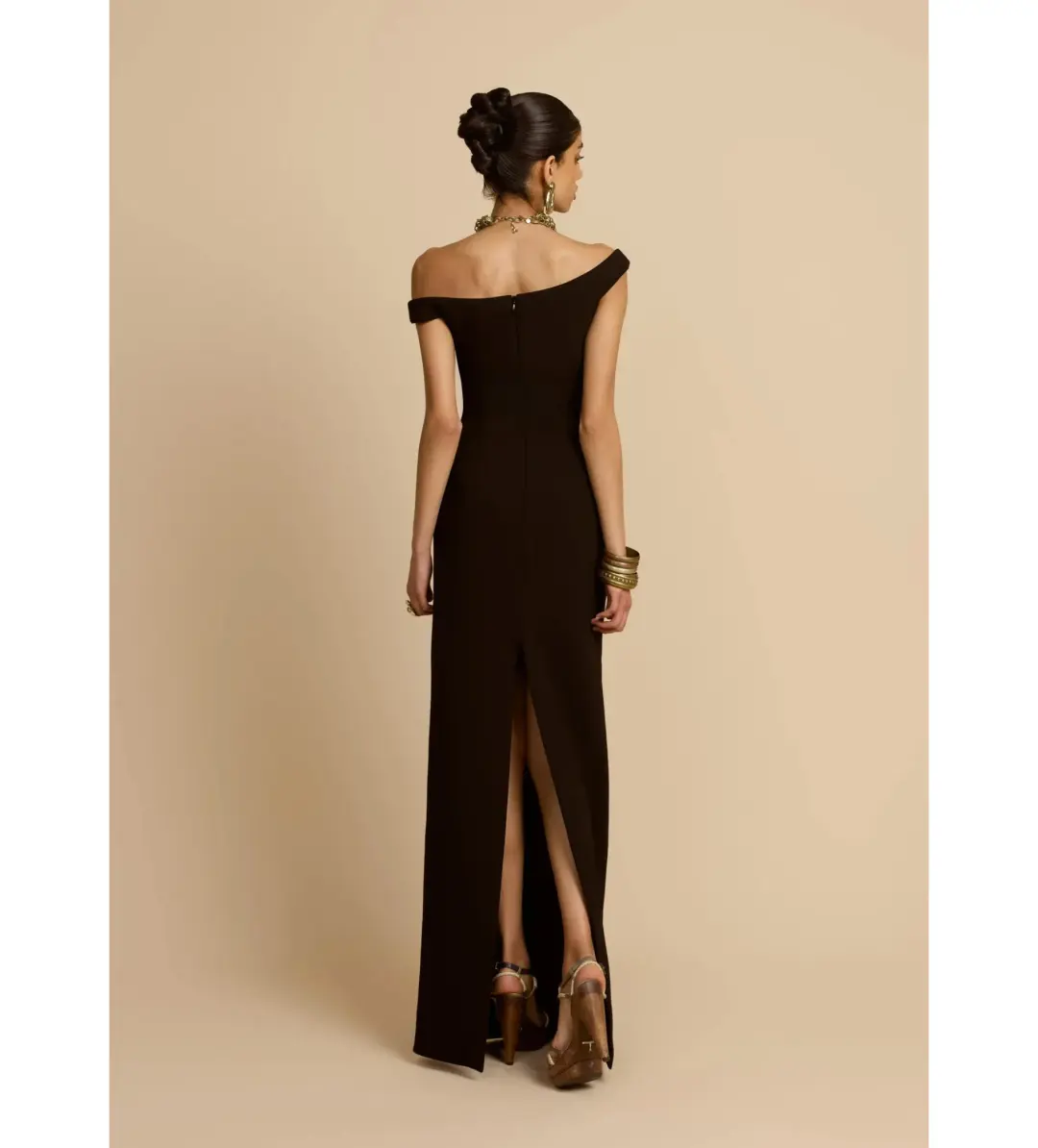 Arcina Ori Ellery Maxi Dress Black Size XS AU 6 for rent on The Volte - main image