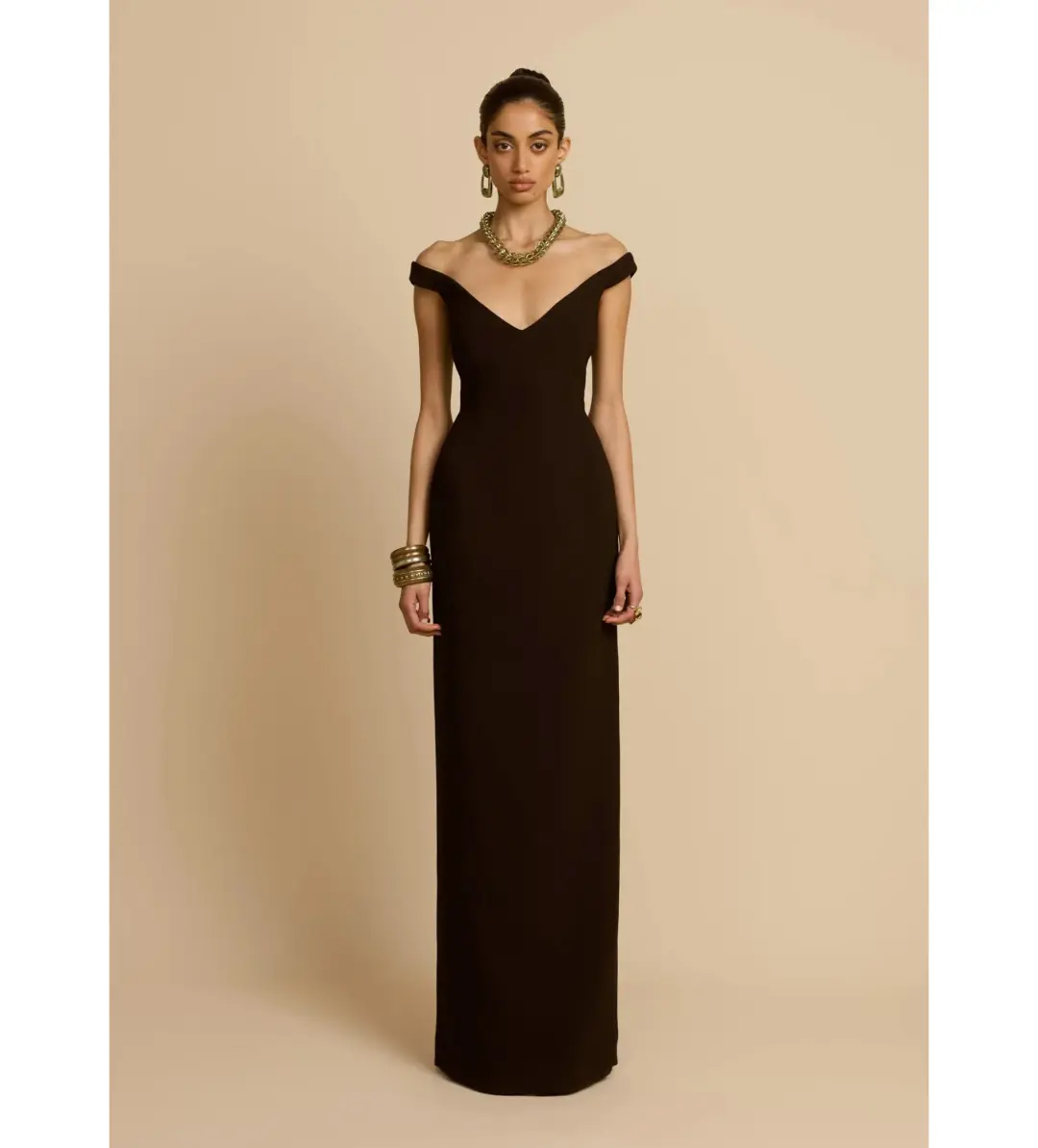 Arcina Ori Ellery Maxi Dress Black Size XS AU 6 for rent on The Volte - main image