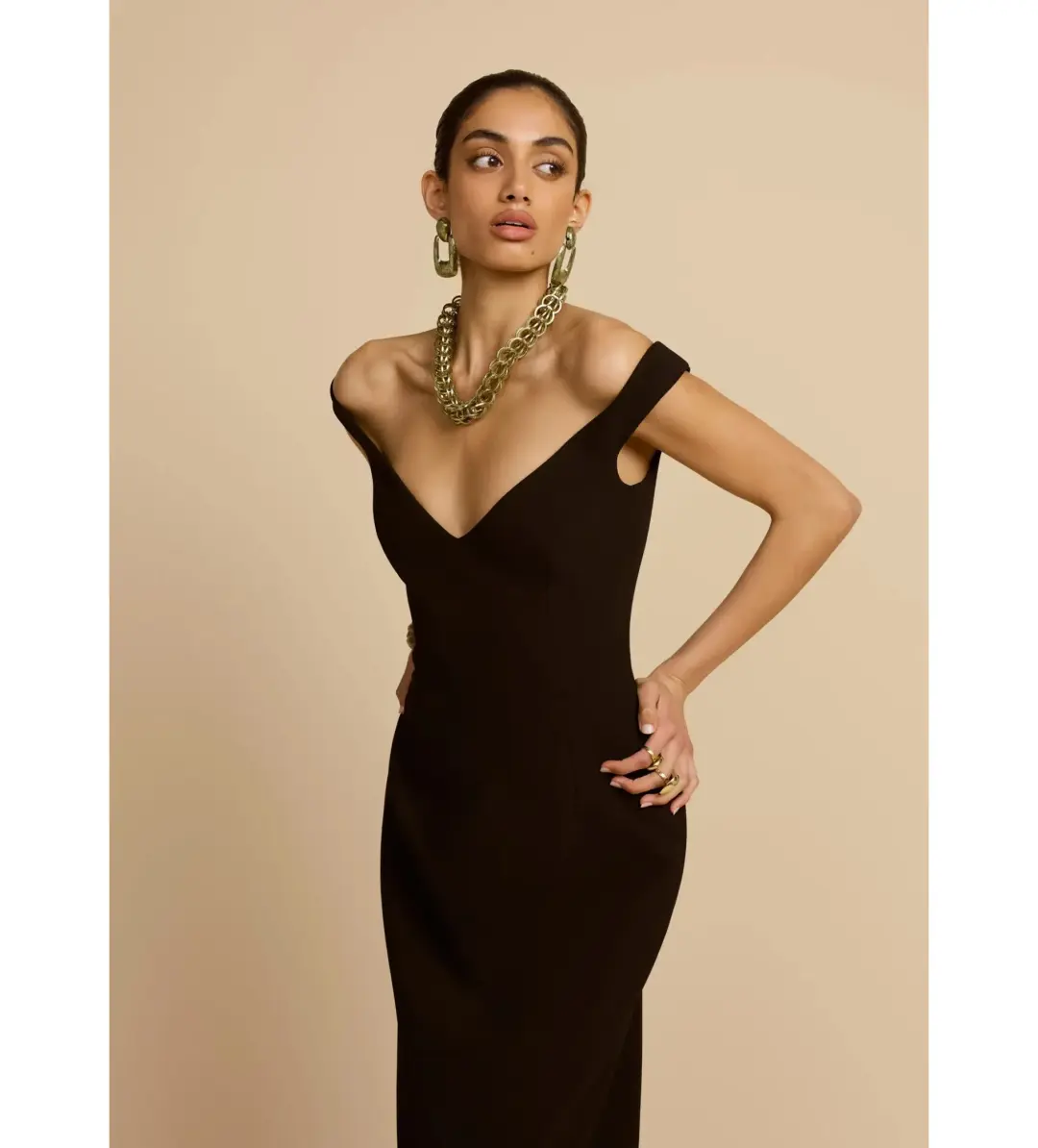 Arcina Ori Ellery Maxi Dress Black Size XS AU 6 for rent on The Volte - main image