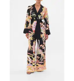 Camilla Relaxed Jacket with Hip pockets in Lady of the Moon Size S / AU 10 for rent on The Volte - image 1