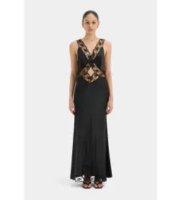 Sir the Label Aries Cut Out Gown Black Size 2 AU 10