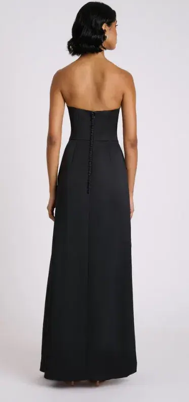 Eliya The Label Deanna Gown Black Size M/AU 10 for rent on The Volte - main image