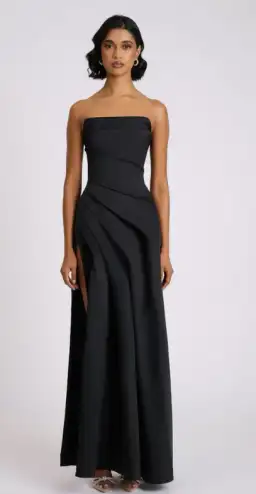 Eliya The Label Deanna Gown Black Size M/AU 10 for rent on The Volte - image 3