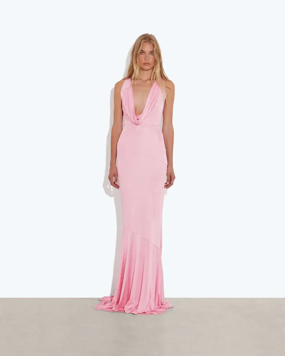 Rat & Boa Vivienne Dress Pink Size Xs/au 6 for rent on The Volte - main image