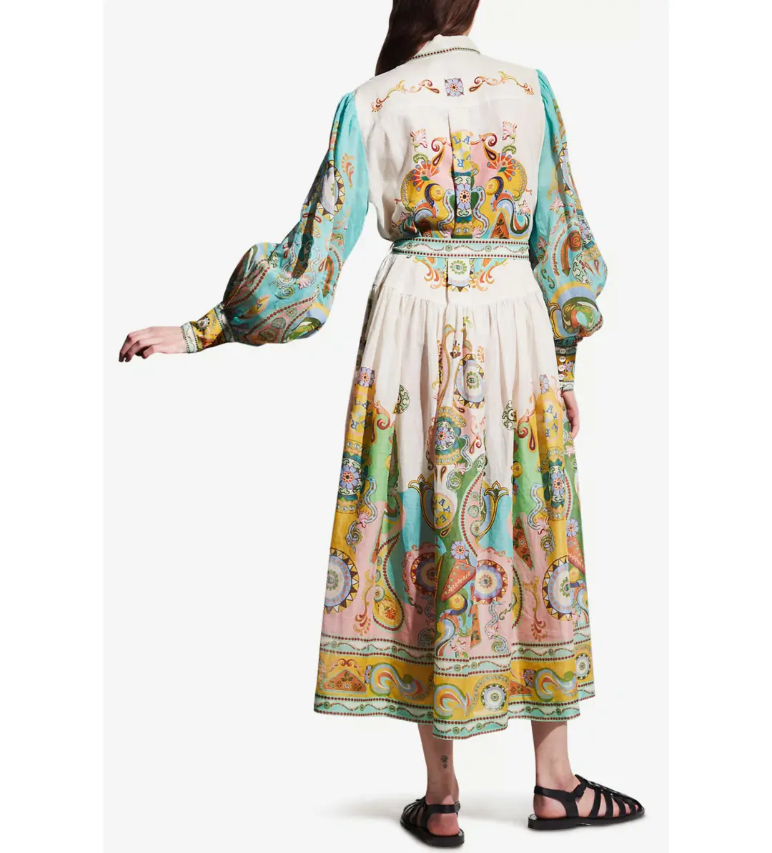 Alemais Pinball Shirtdress in Multi Size 2 / AU 6 for rent on The Volte - main image