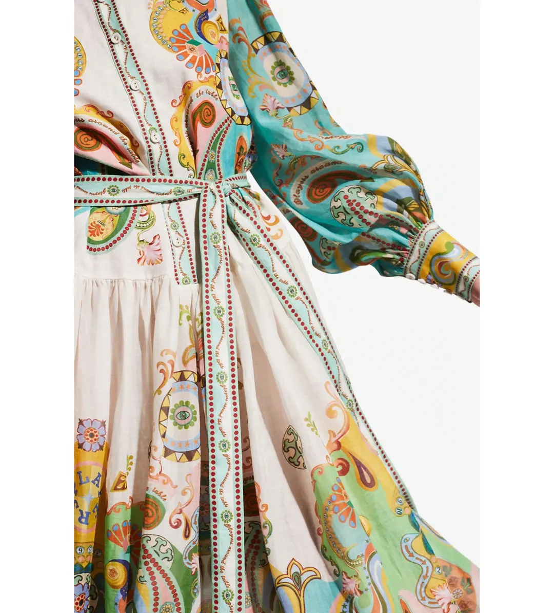 Alemais Pinball Shirtdress in Multi Size 2 / AU 6 for rent on The Volte - main image