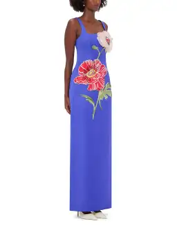 Leo lin Adelina Maxi Dress Lapis Size AU 10 for rent on The Volte - image 4