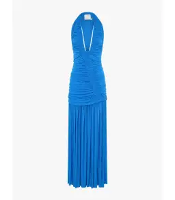 Christopher Esber Orion Maxi Gown Lapis Size AU 8 for rent on The Volte - image 4