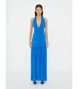 Christopher Esber Orion Maxi Gown Lapis Size AU 8 for rent on The Volte - image 1