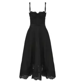 Zimmermann Hypnotic Lace Trim Gown Black Size 1 AU 10 for rent on The Volte - image 6