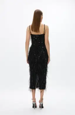 Rachel Gilbert Cynthia Dress Black Size 4 / AU 14 for rent on The Volte - image 4
