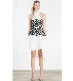 Elliatt Heritage Dress in White Size M / AU 10