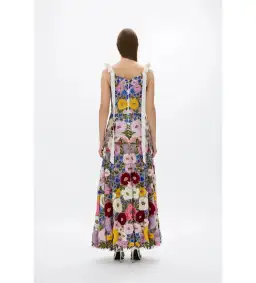 Rachel Gilbert Nya Gown in Multi floral Size 5/ AU 16 for rent on The Volte - image 4