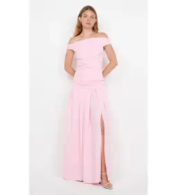 Bec & Bridge Apolline Maxi Dress Powder Pink Size AU 8