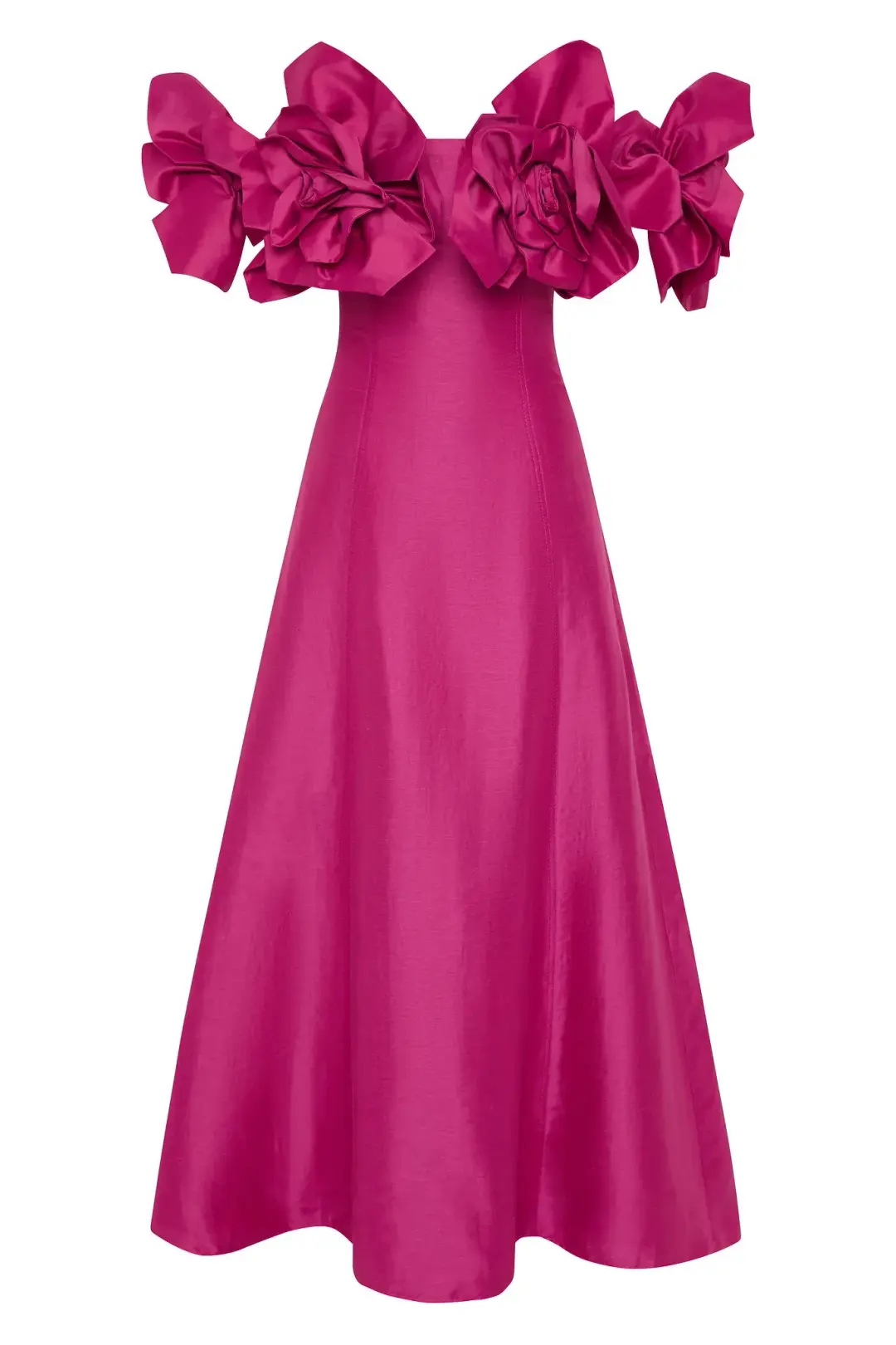 Aje Etta Gown Dress Pink Size 8 for rent on The Volte - main image