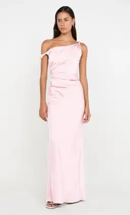 Bec & Bridge Lunetta Twist Strap Dress Powder Pink Size 10