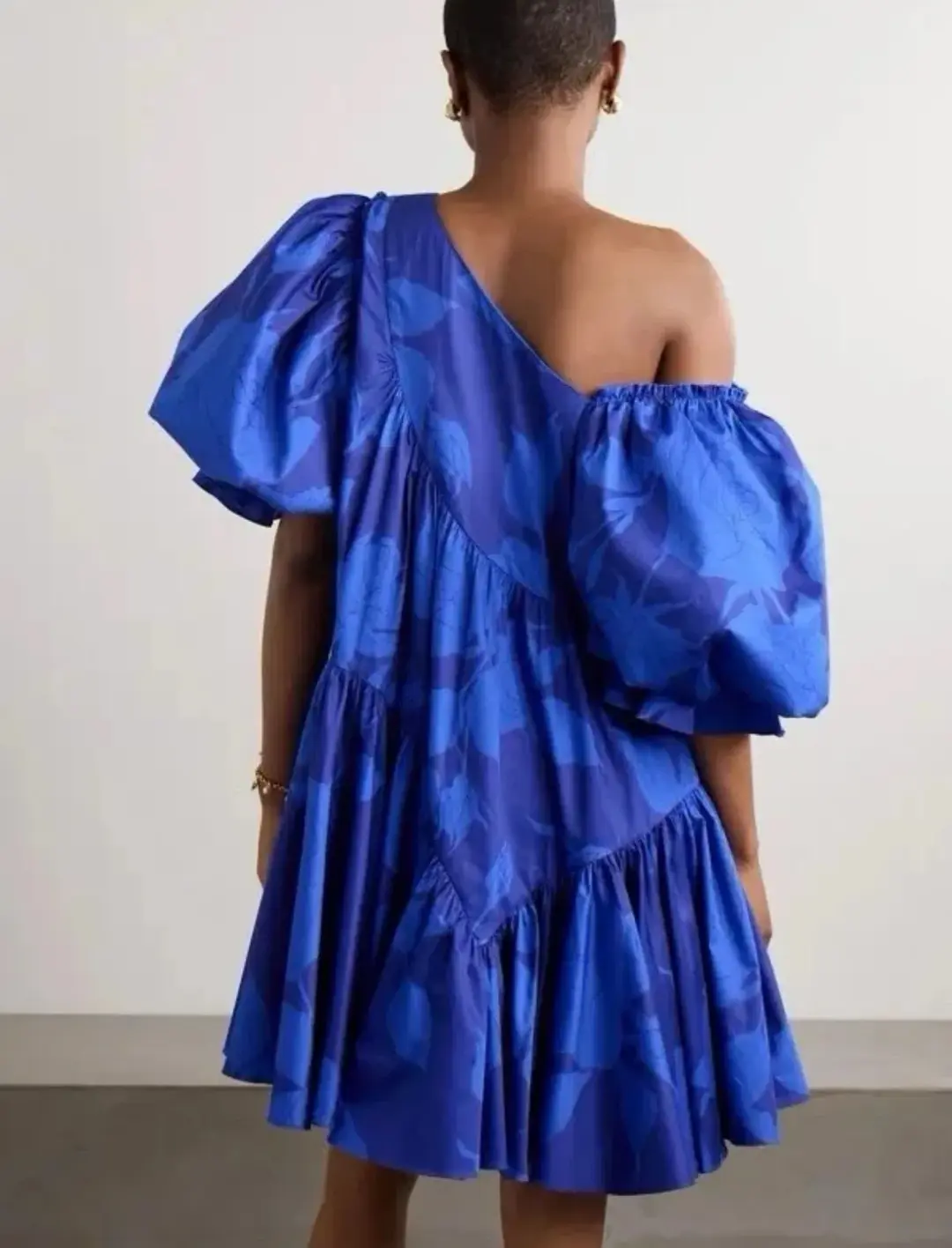 Aje Casabianca Mini Dress Electric Rose Size 10 for rent on The Volte - main image