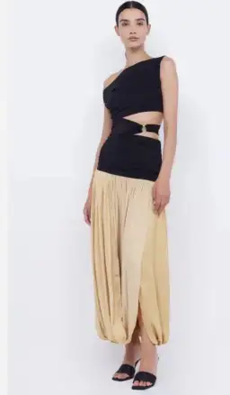 Bec & Bridge Dress Serene ASYM Maxi Dress Size 6