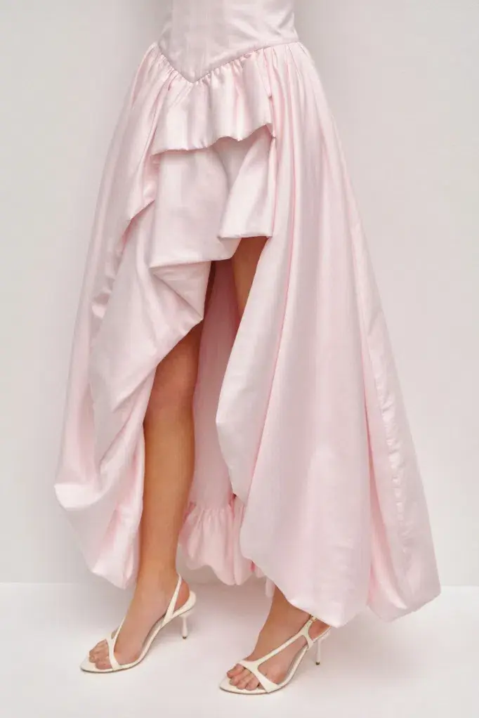 Aje Alani Gown Pink Size AU 8 for rent on The Volte - main image