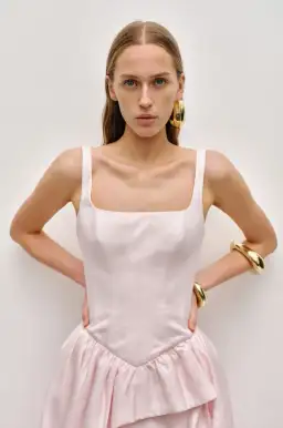 Aje Alani Gown Pink Size AU 8 for rent on The Volte - image 3