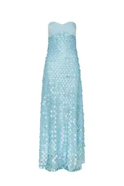Manning Cartell Supreme Extreme Balconette Maxi Dress Acqua Spritz Size 8 for rent on The Volte - image 5
