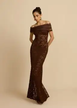 Arcina Ori Milana Dress in Chocolate Size S/AU8 for rent on The Volte - image 2