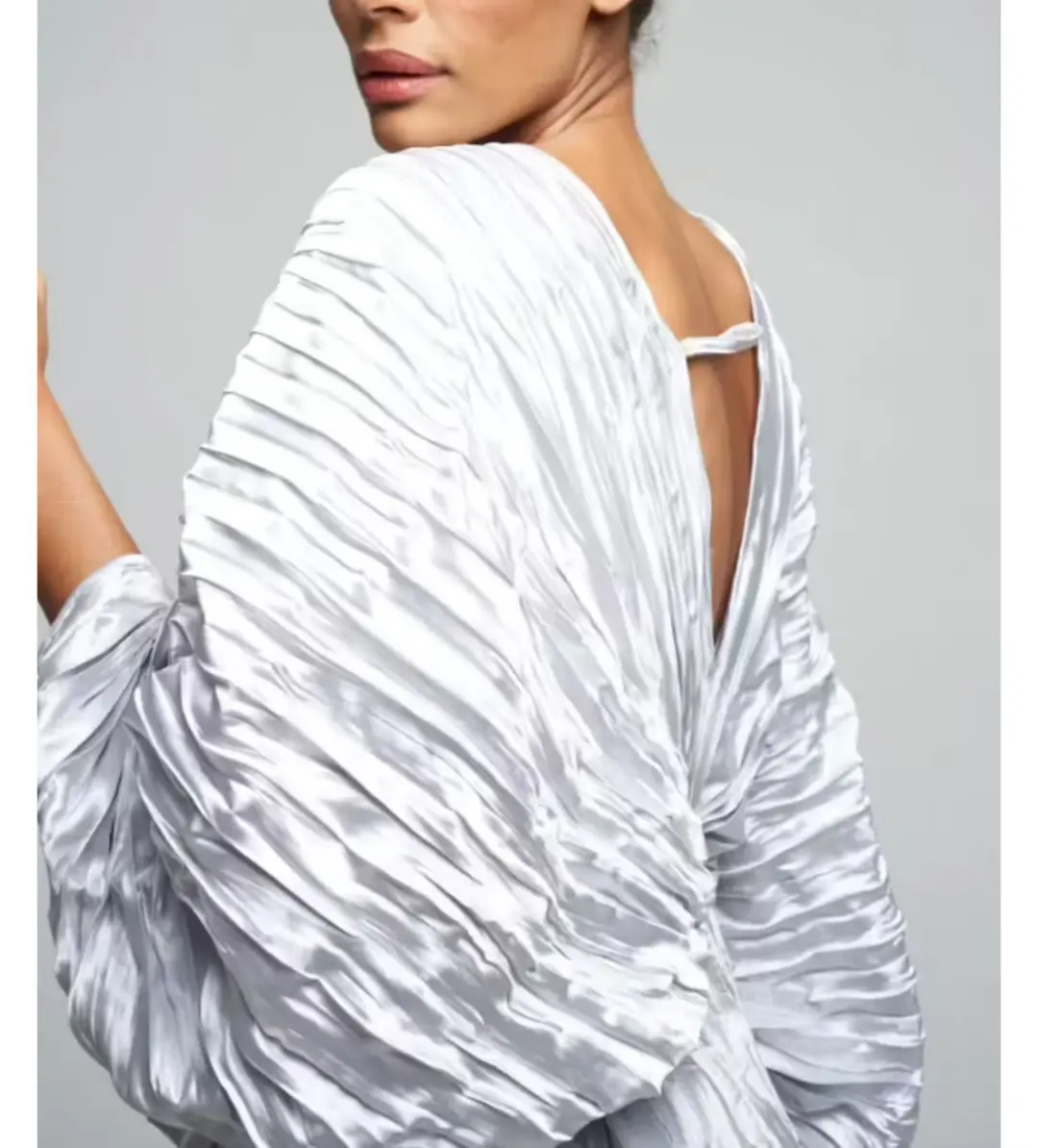 L'Idée Deluxe Gown in Silver Size AU10 for rent on The Volte - main image