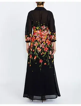 LAINA AUTUMN CHIFFON GOWN