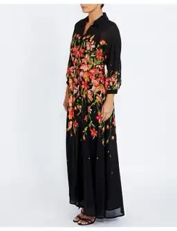 LAINA AUTUMN CHIFFON GOWN